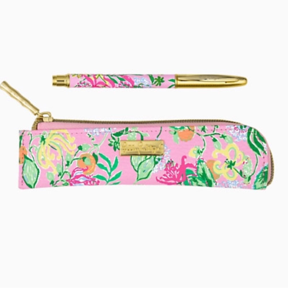 Pen With Pouch by Lilly Pulitzer. NWT, Designer